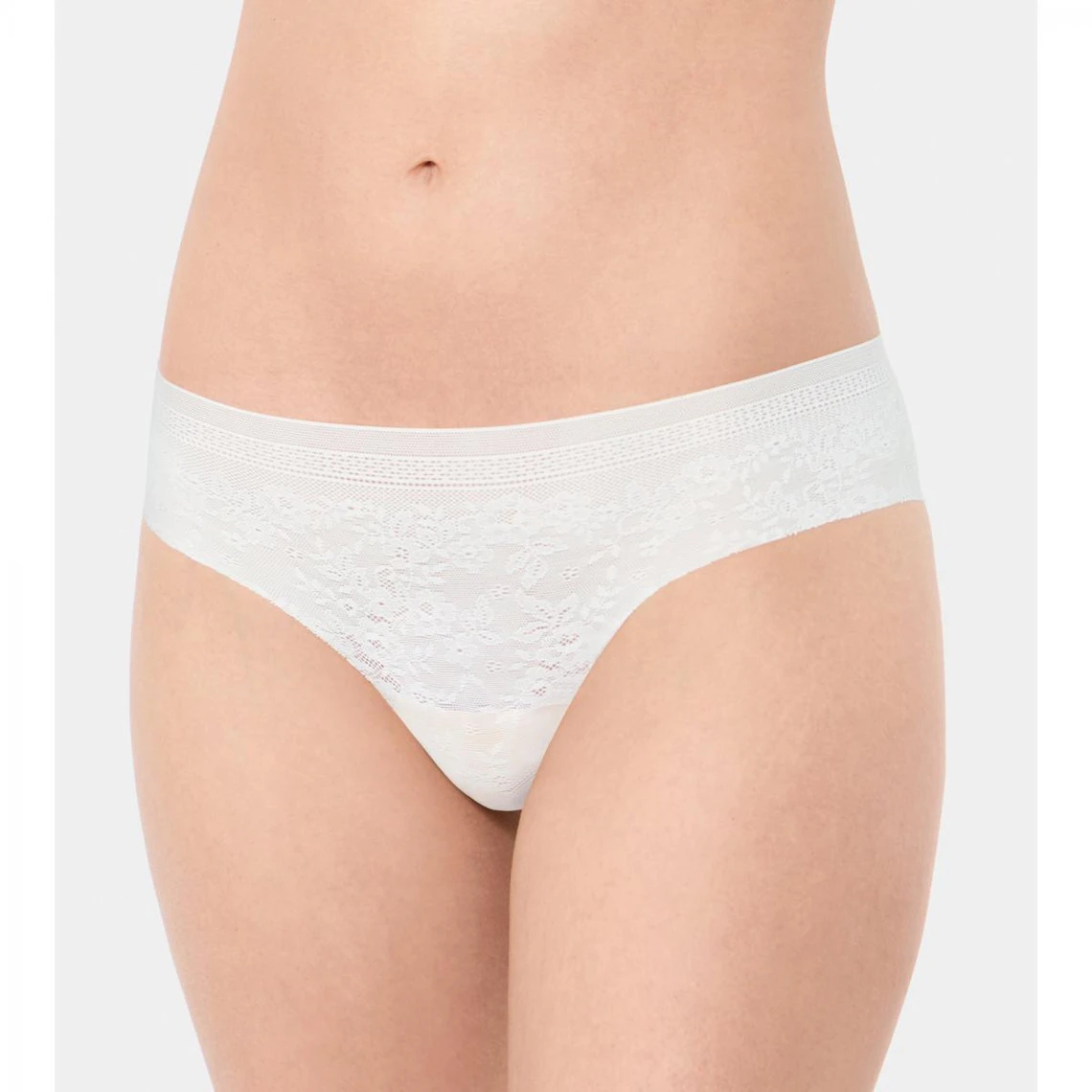 Shorty Zero Lace Femme Sloggi - Blanc CassĂ© | Shorties, Boxers 3 SUISSES â Image 2