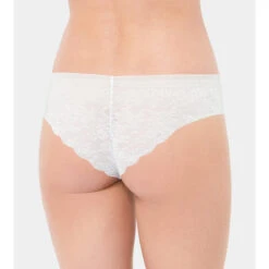 Shorty Zero Lace Femme Sloggi - Blanc Cassé | Shorties, Boxers 3 SUISSES