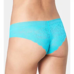 Shorty Zero Lace Femme Sloggi - Bleu Lagon | Culottes, Slips 3 SUISSES
