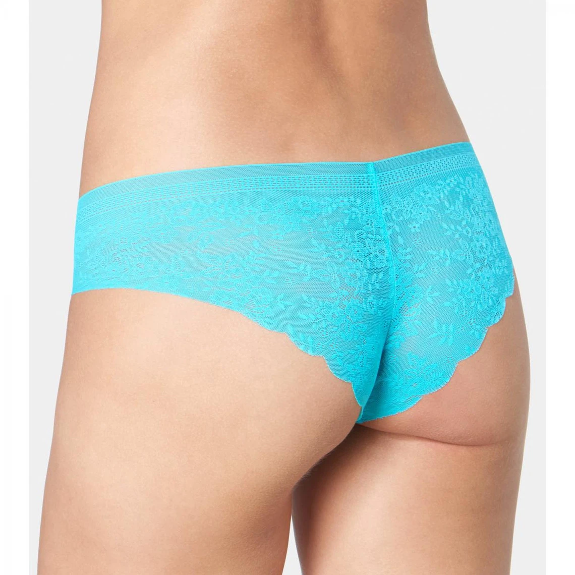 Shorty Zero Lace Femme Sloggi - Bleu Lagon | Culottes, Slips 3 SUISSES