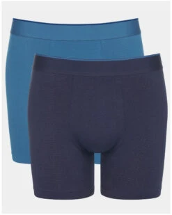 Boxer Long Sloggi EVER Airy Lot De 2 (Blue-Dark Combination)