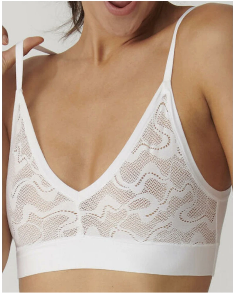 Brassière Réversible Sloggi Go Allround Lace (Blanc)