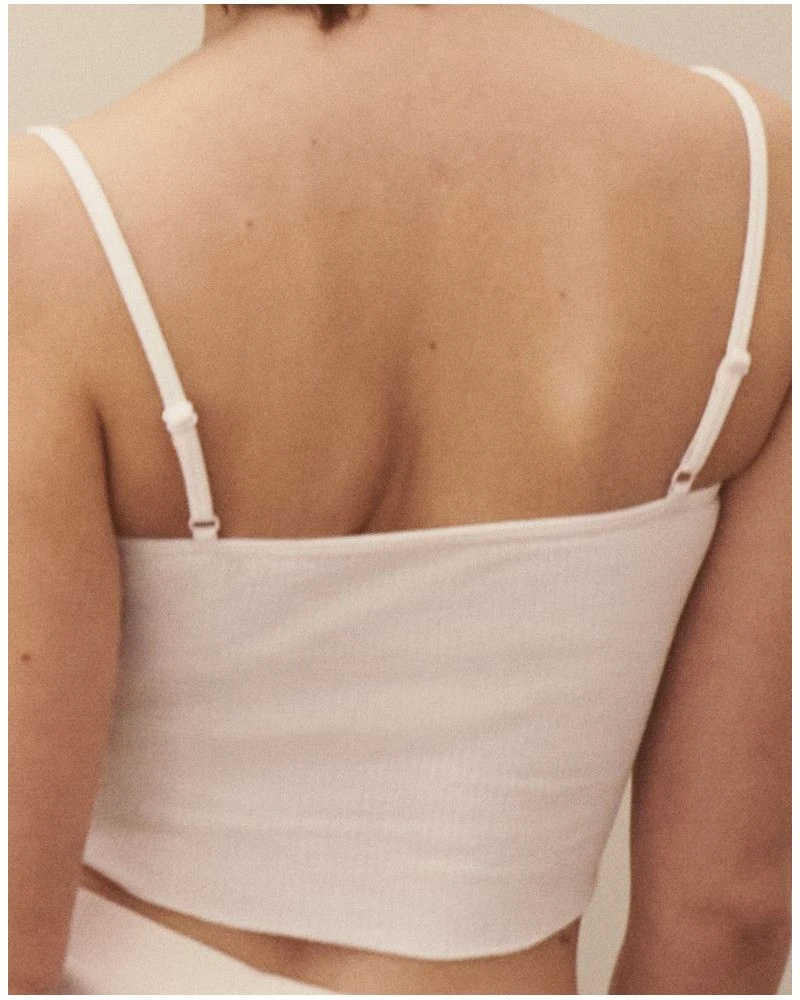 Crop Top Sloggi GO Ribbed (Angora) – Image 3