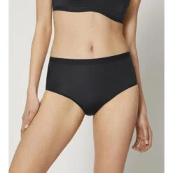 Culotte Haute Sloggi WOW Comfort Noire WOW Comfort