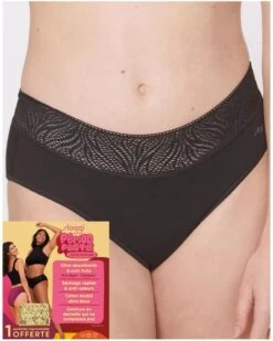 Hipster Menstruel Medium Sloggi Period Pants (Noir)