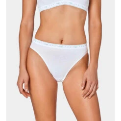 Lot De 2 Slips échancrés Sloggi 24/7 100 H Blanc 24/7 100 H