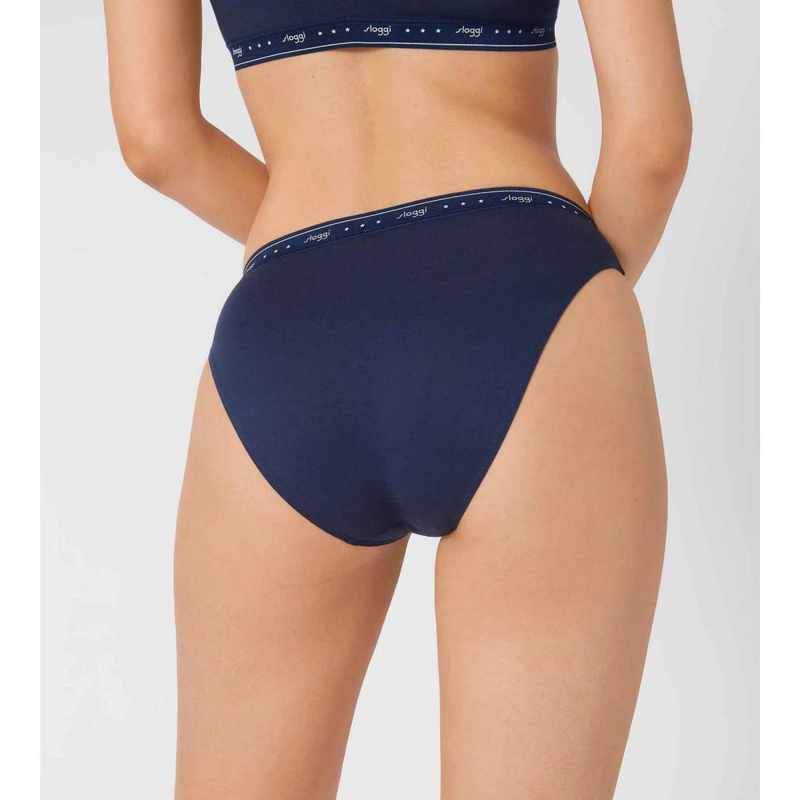 Lot De 2 Slips échancrés Bleu Sloggi | 3 SUISSES – Image 3