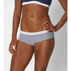 Lot De 2 Slips Midi Sloggi 24/7 100 H Gris 24/7 100 H