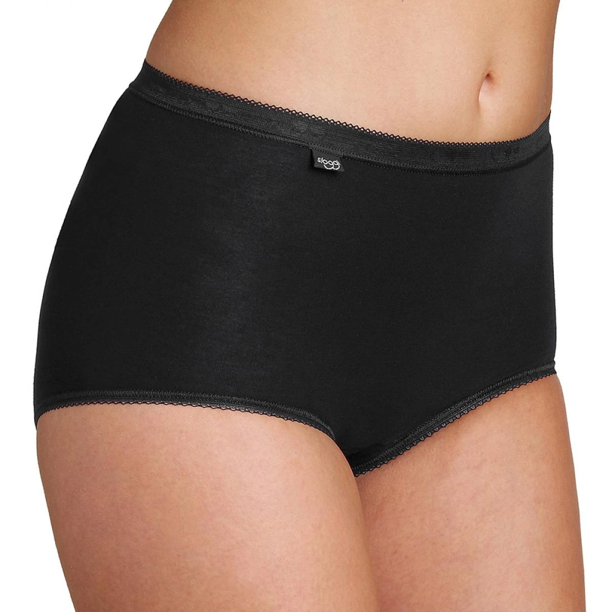 Lot De 3 Culottes Classiques Sloggi Basic Noires Basic