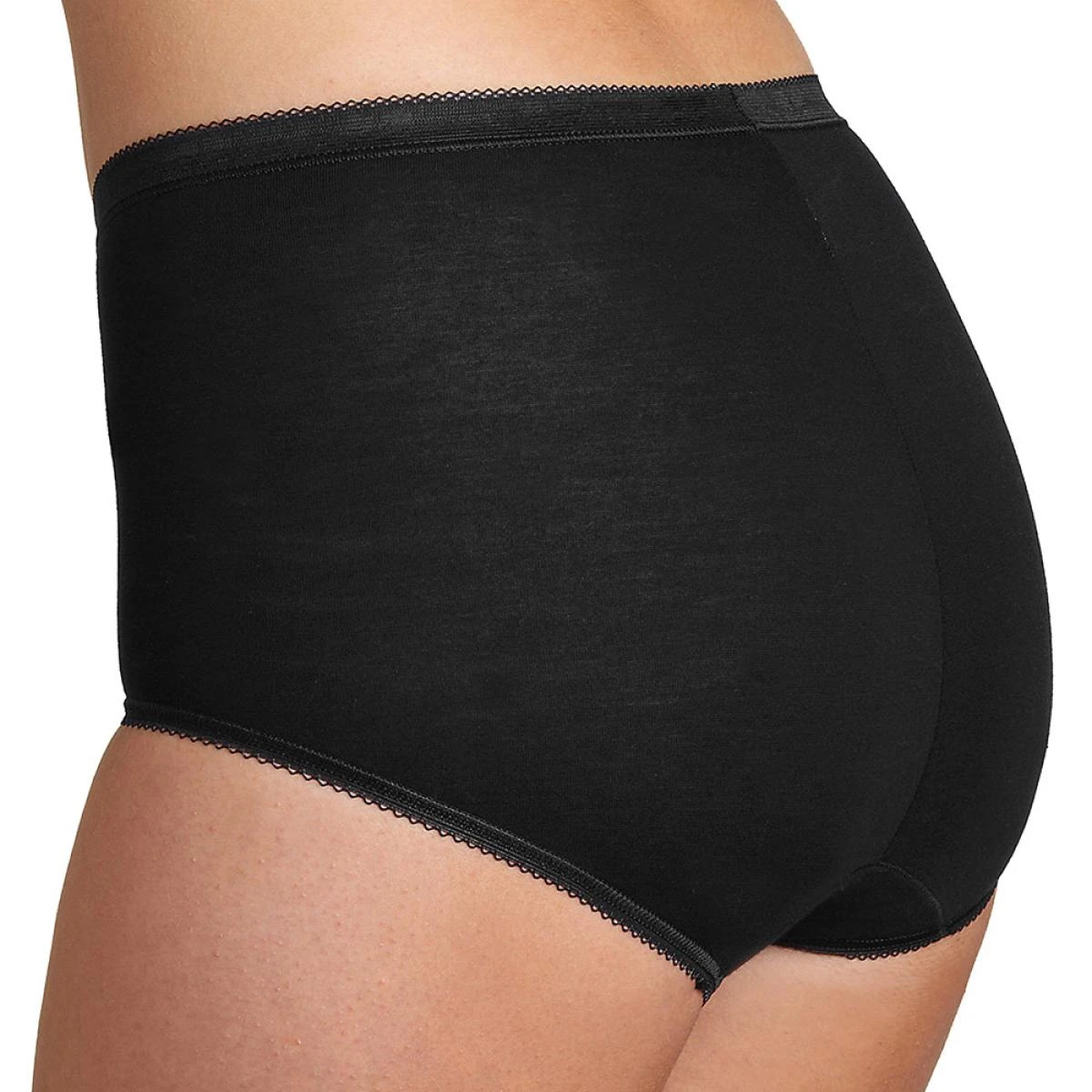 Lot De 3 Culottes Tailles Hautes Sloggi Basic Noires Basic â Image 3