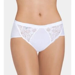 Lot De 4 Culottes Classiques Sloggi Chic Blanc Chic