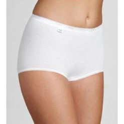 Lot De 4 Culottes Hautes - Blanc Sloggi | Culottes, Slips 3 SUISSES