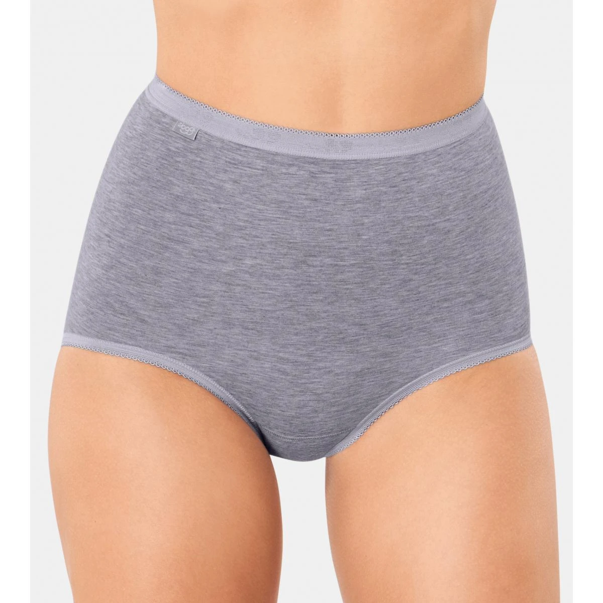 Lot De 4 Culottes Hautes Sloggi Basic Grises Basic