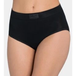 Lot De 4 Culottes Hautes Sloggi Double Comfort Noir Double Comfort