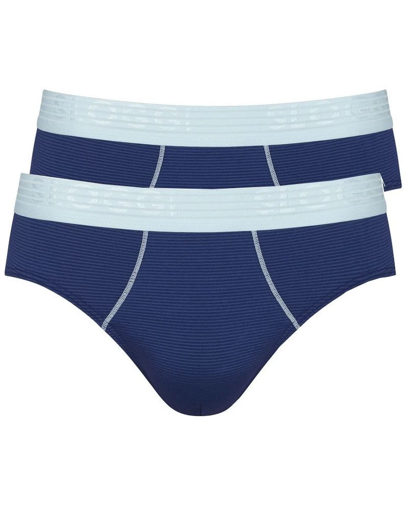 Slips Midi Ever Cool Sloggi For Men (Lot De 2) Twilight Blue