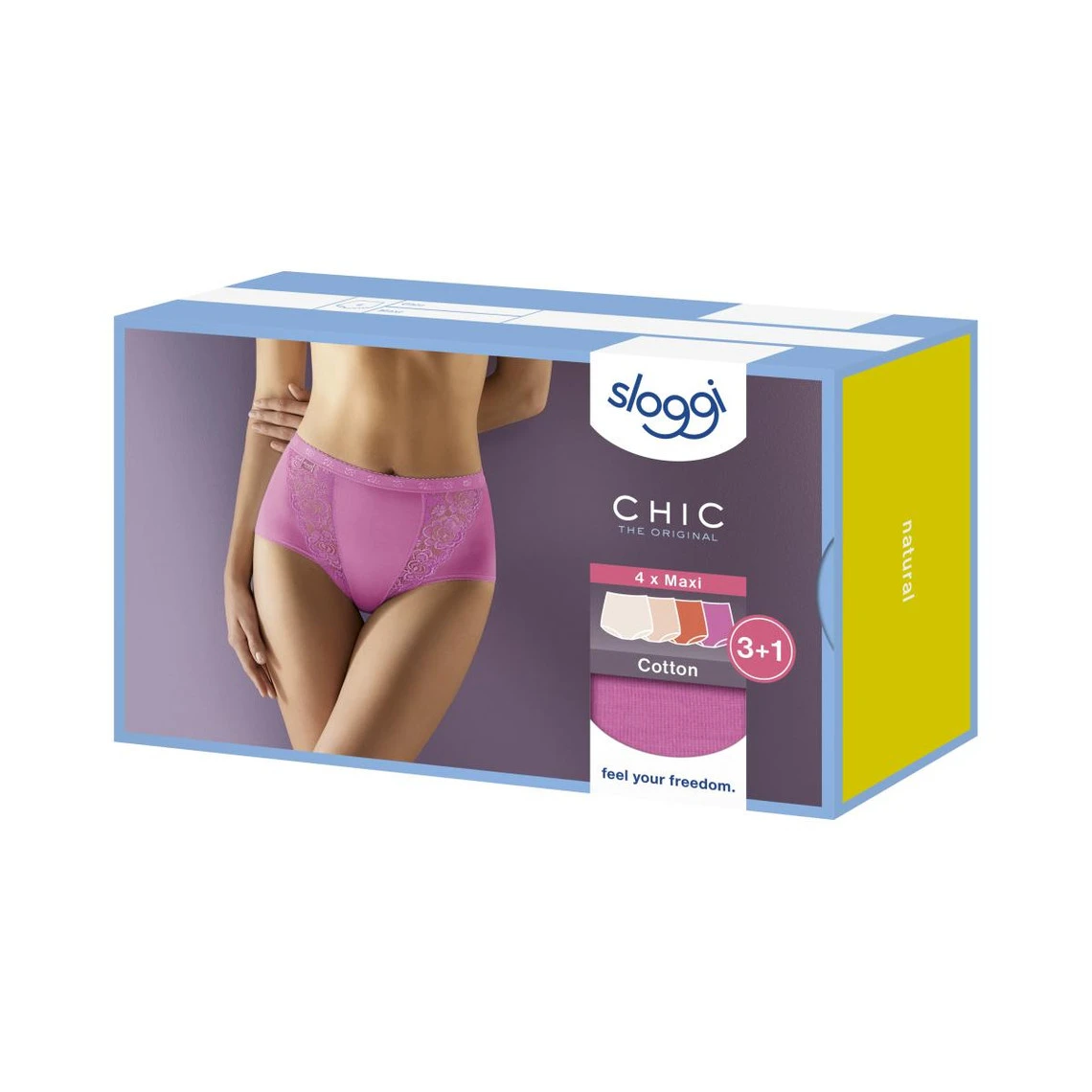 SLOGGI CHIC Maxi - Lot De 4 - Multicolore | 3 SUISSES – Image 10