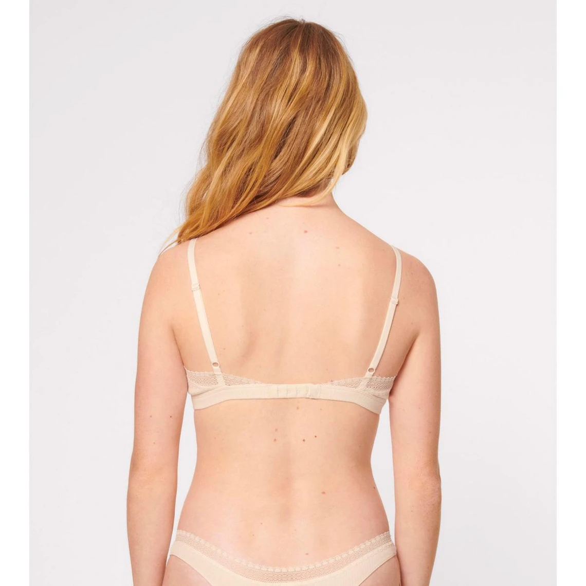 Soutien Gorge Bralette - Beige Sloggi | 3 SUISSES â Image 4