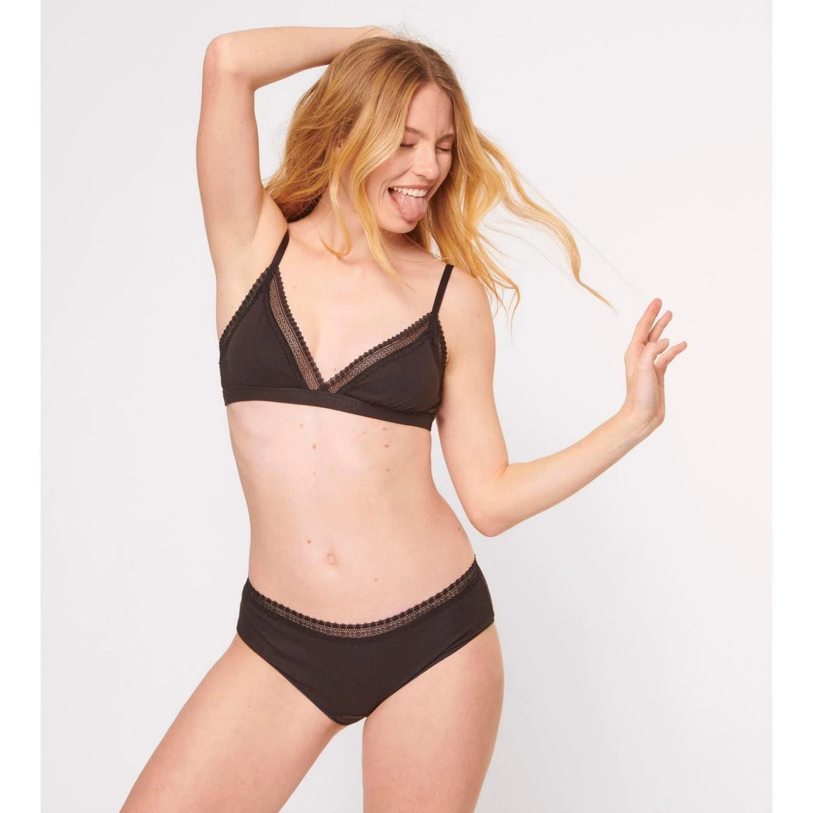 Lot De 2 Culottes - Noire Sloggi | 3 SUISSES – Image 3