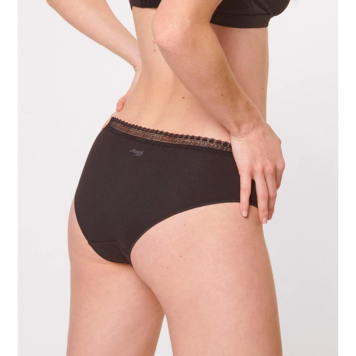 Lot De 2 Culottes - Noire Sloggi | 3 SUISSES – Image 4