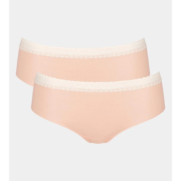 Lot De 2 Culottes - Orange Sloggi RIBBED SLOGGI GO RIBBED â Image 2