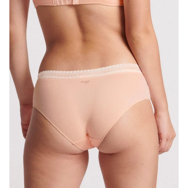 Lot De 2 Culottes - Orange Sloggi RIBBED SLOGGI GO RIBBED â Image 4