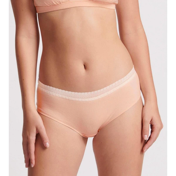 Lot De 2 Culottes - Orange Sloggi RIBBED SLOGGI GO RIBBED