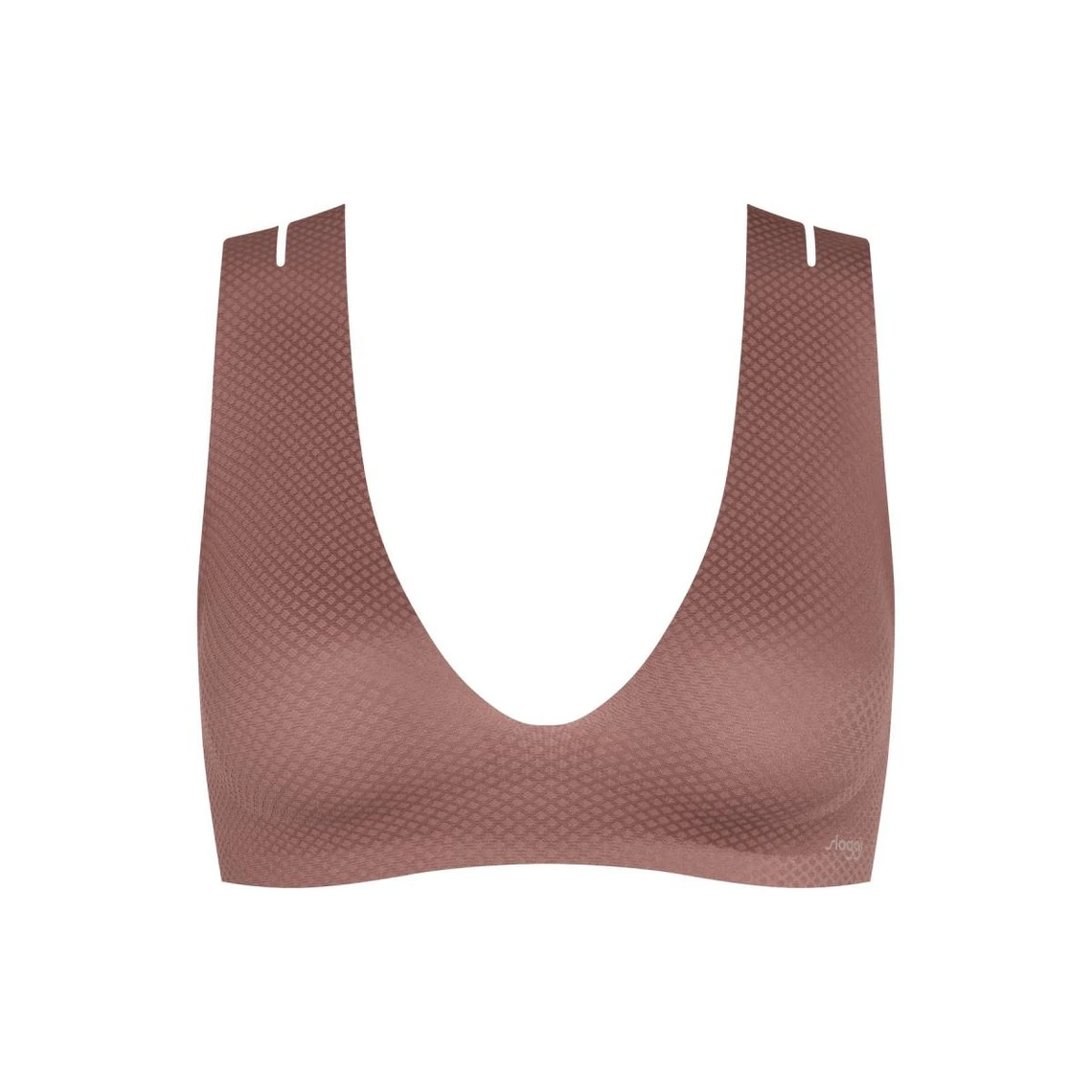 SLOGGI ZERO FEEL FLOW Bralette - Marron | 3 SUISSES