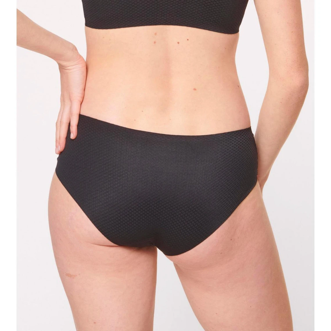 SLOGGI ZERO FEEL FLOW Hipster Shorty - Noir | 3 SUISSES – Image 5