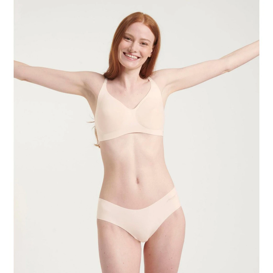 Soutien-Gorge Sans Armature - Beige Sloggi | 3 SUISSES â Image 4