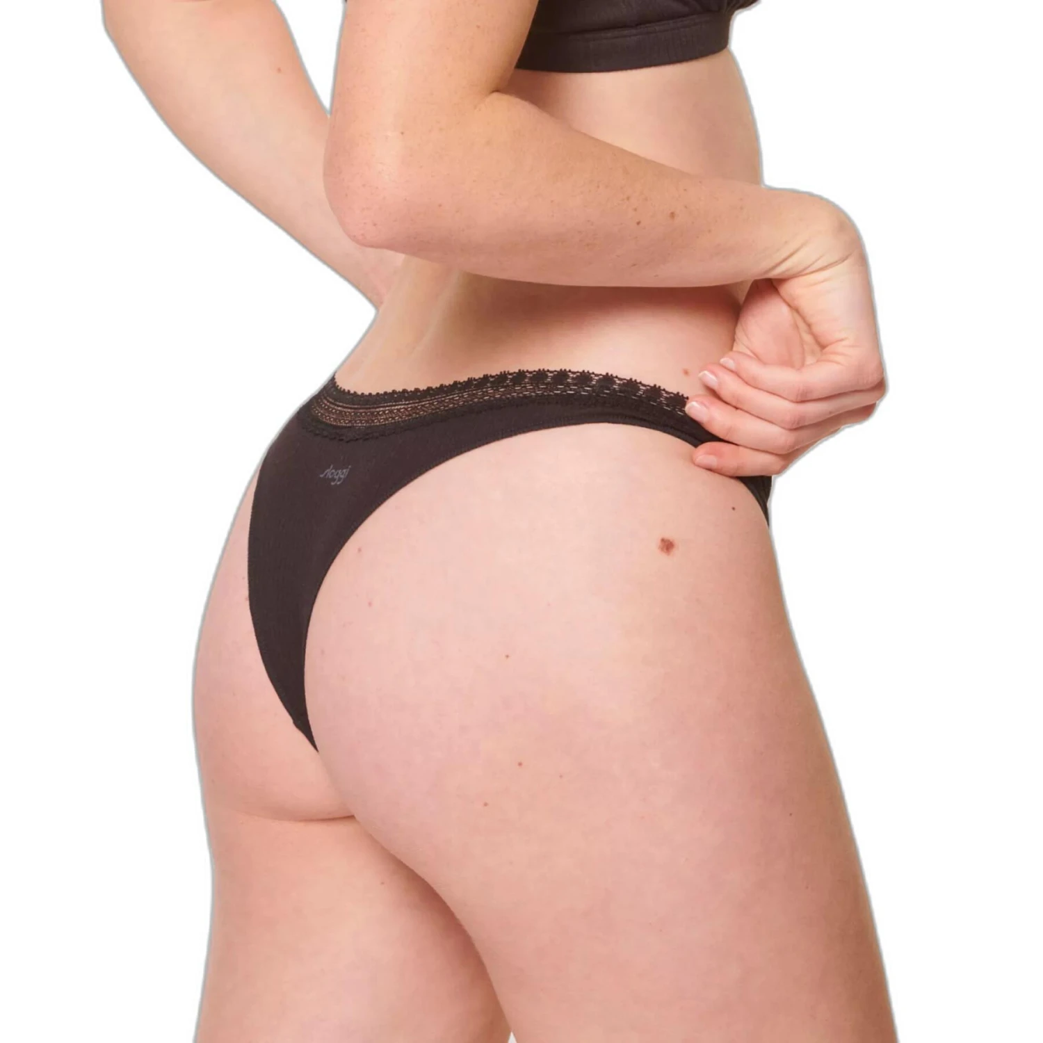 Lot De 2 Culottes Brésilienne Femme Sloggi Go Ribbed – Image 2