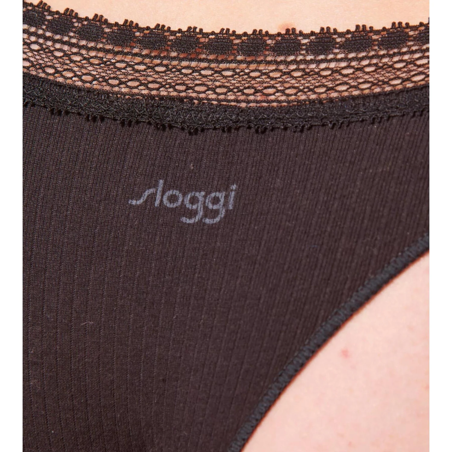 Lot De 2 Culottes Brésilienne Femme Sloggi Go Ribbed – Image 5