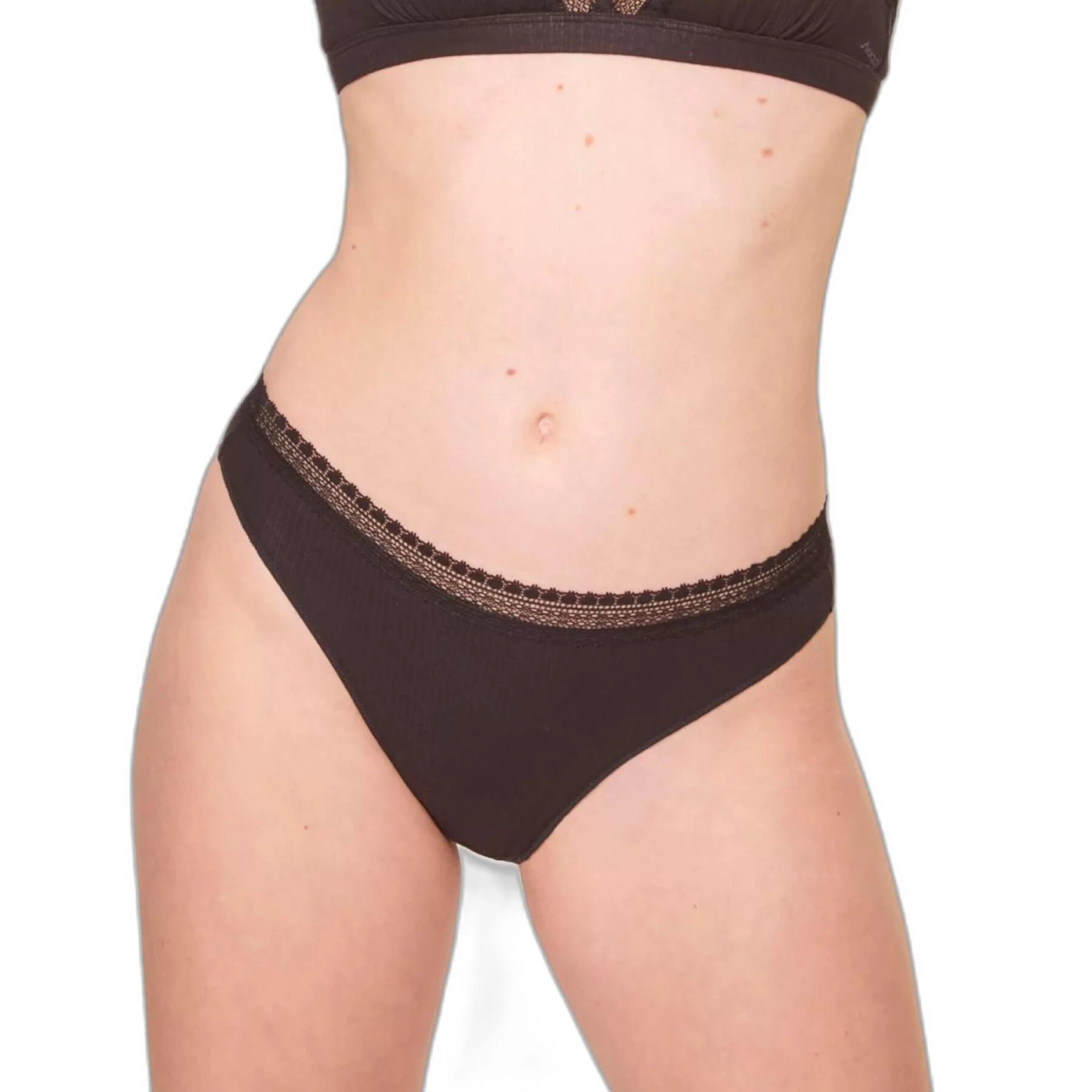 Lot De 2 Culottes Tai Femme Sloggi Go Ribbed