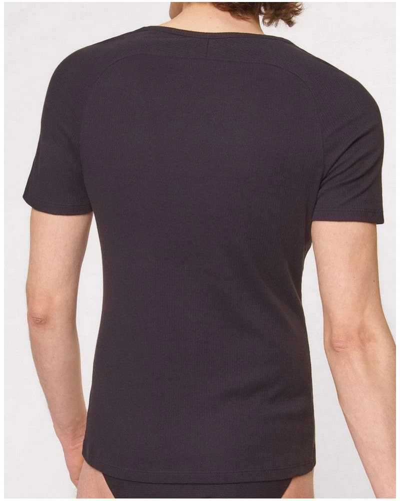 T-shirt Col Rond Sloggi For Men FREE Evolve (Noir) â Image 2
