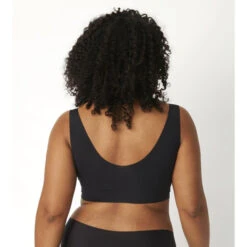 Top Sans Armatures Sloggi Zero Feel Noir Zero Feel